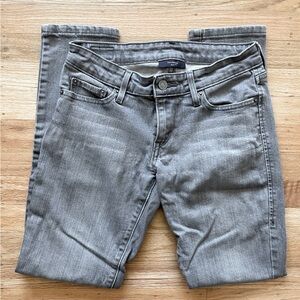 Levi's 531 Low Skinny Gray Jeans Size 2